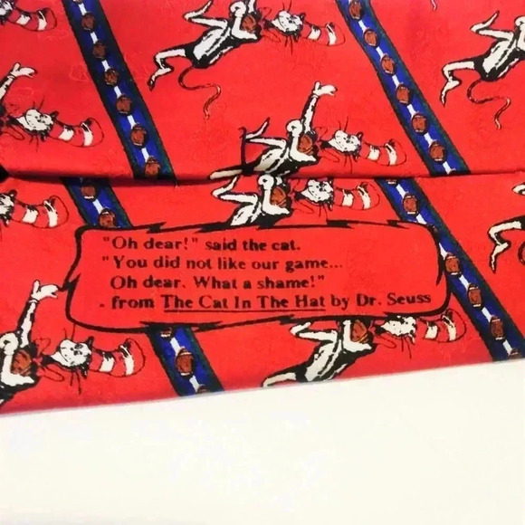 Vintage Dr. Seuss Red | Oh Dear Tie - Picture 5 of 6